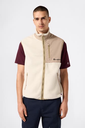 CHAMPION Fleece-Weste zweifarbig