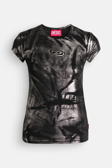 DIESEL T-Shirt schwarz