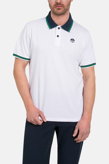 NORTH SAILS Polo-Shirt weiß