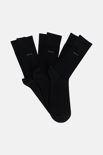 BOSS 3er-Pack Socken schwarz