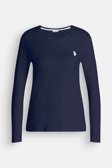 U.S. POLO ASSN. Longsleeve dunkelblau