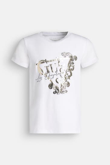 GUESS T-Shirt weiß