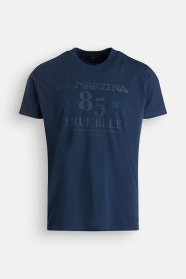 LA MARTINA T-Shirt dunkelblau