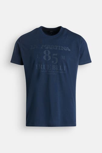 LA MARTINA T-Shirt dunkelblau