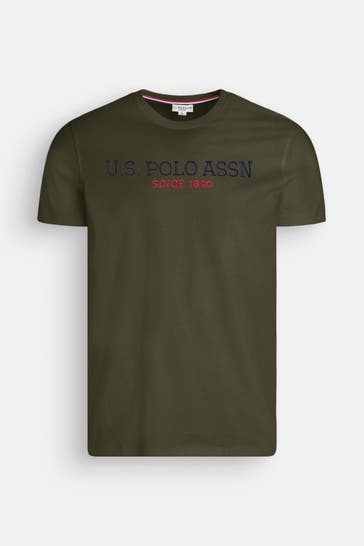 U.S. POLO ASSN. T-Shirt dunkelgrün