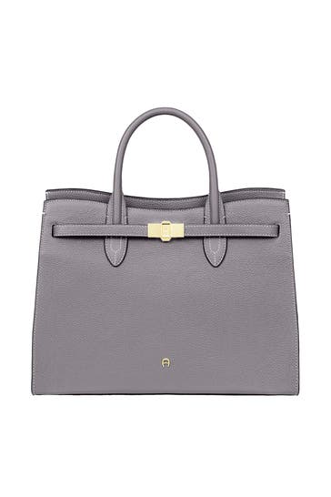 AIGNER Handtasche 'Farah' grau