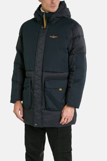 AERONAUTICA MILITARE Steppjacke 'Giubbotto' nachtblau