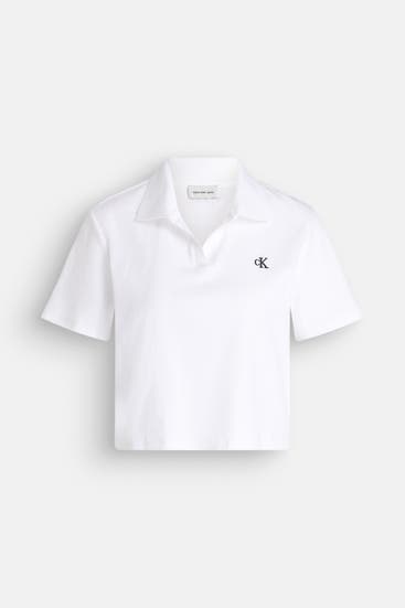CK JEANS - Polo-Shirt weiß