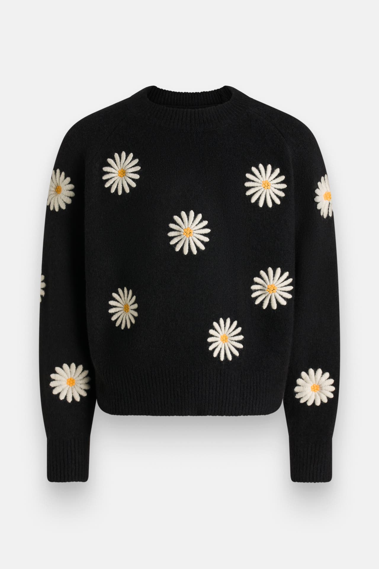 DESIGUAL Strickpullover floral gemustert, Bild 1