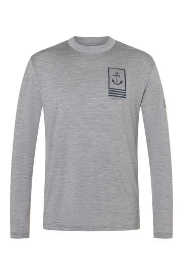 SUPER.NATURAL Longsleeve grau