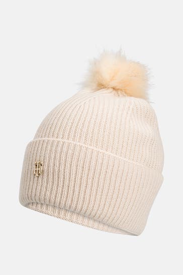 TOMMY HILFIGER Mütze creme