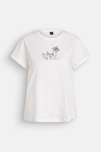 BOGNER FIRE + ICE T-Shirt 'Debra' weiß