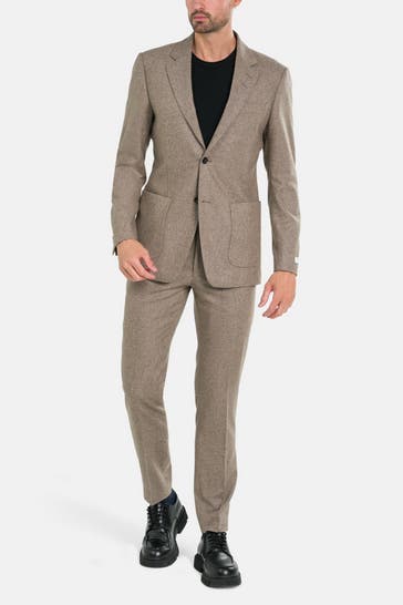 TIGER OF SWEDEN Wollmix-Anzug taupe