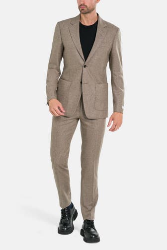 TIGER OF SWEDEN Wollmix-Anzug taupe