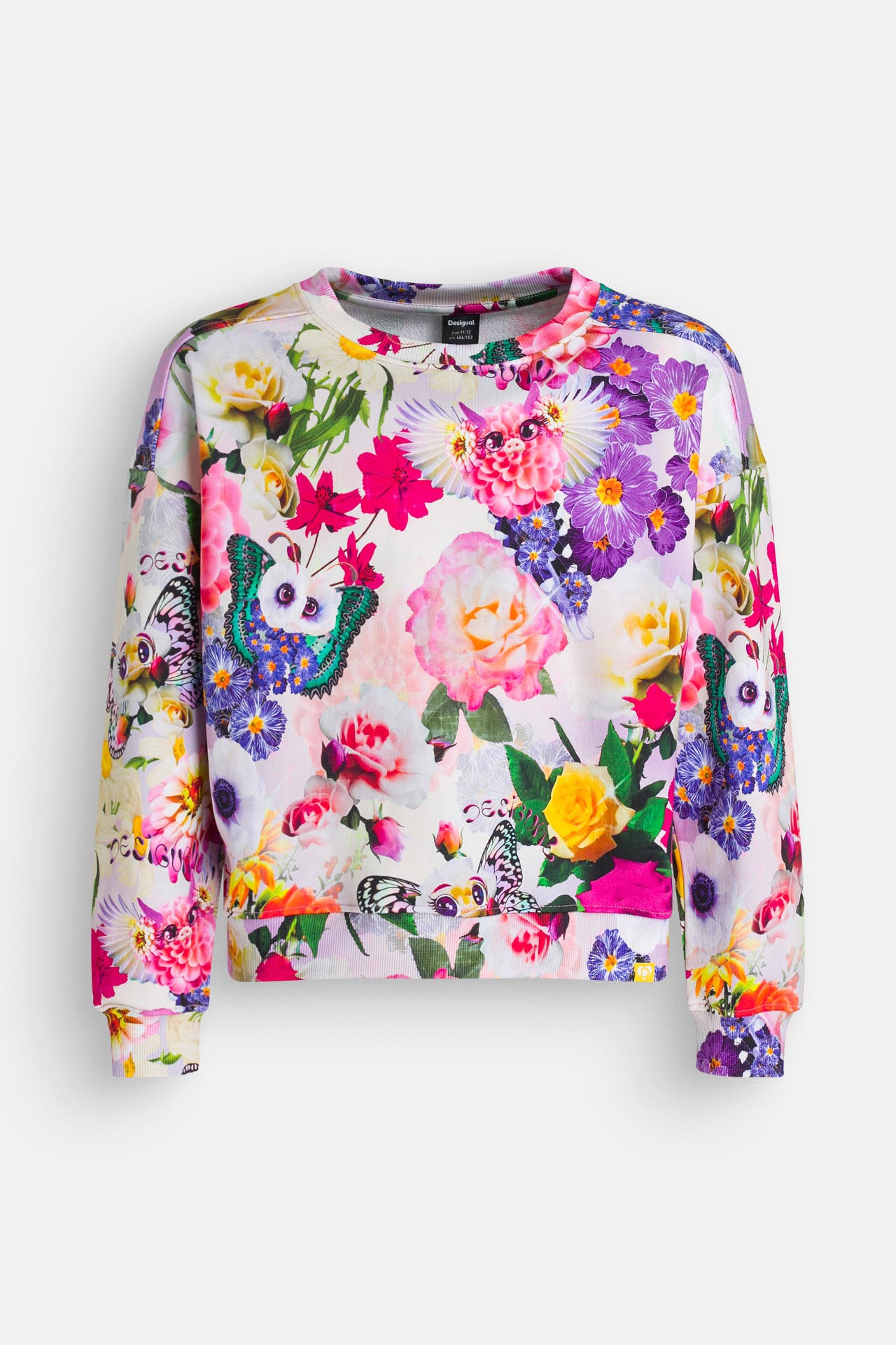 DESIGUAL Sweatshirt floral gemustert, Bild 1