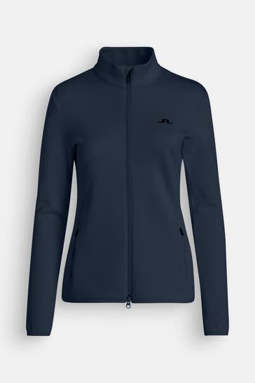 J.LINDEBERG SPORTSWEAR Midlayer 'Milly Polartec' dunkelblau