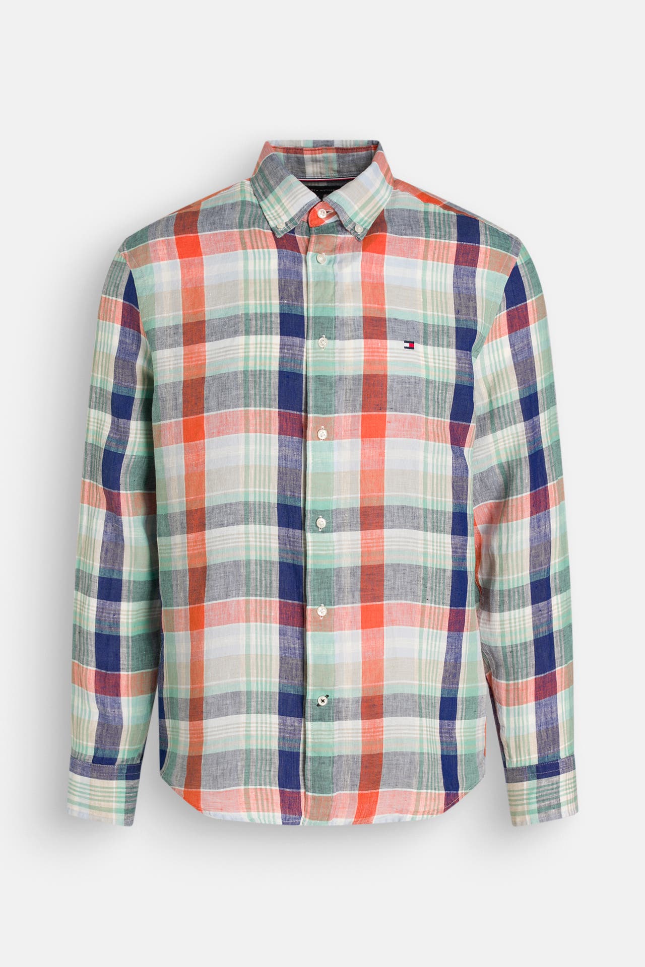 TOMMY HILFIGER Leinenhemd Regular Fit, Bild 1