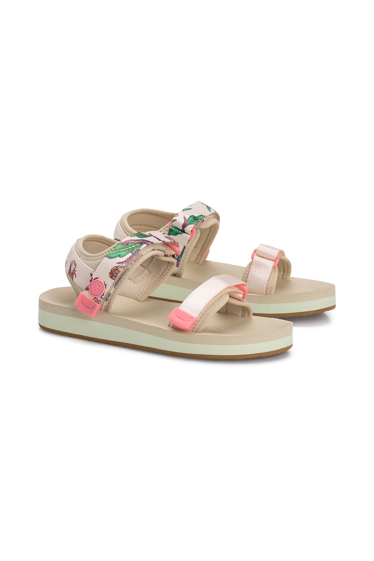 SCOTCH SODA Sandalen Lydia nude floral gunstig online kaufen Outletcity