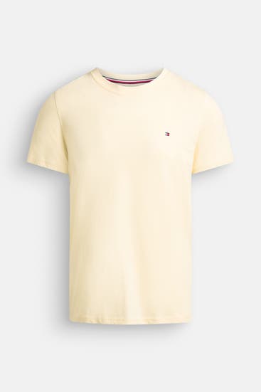 TOMMY HILFIGER - T-Shirt hellgelb
