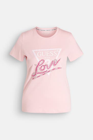 GUESS T-Shirt rosa