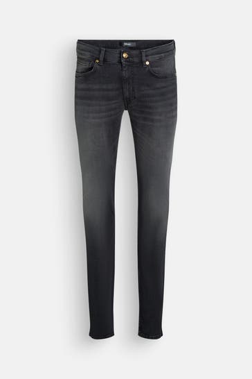 VERSACE Jeans dunkelgrau slim