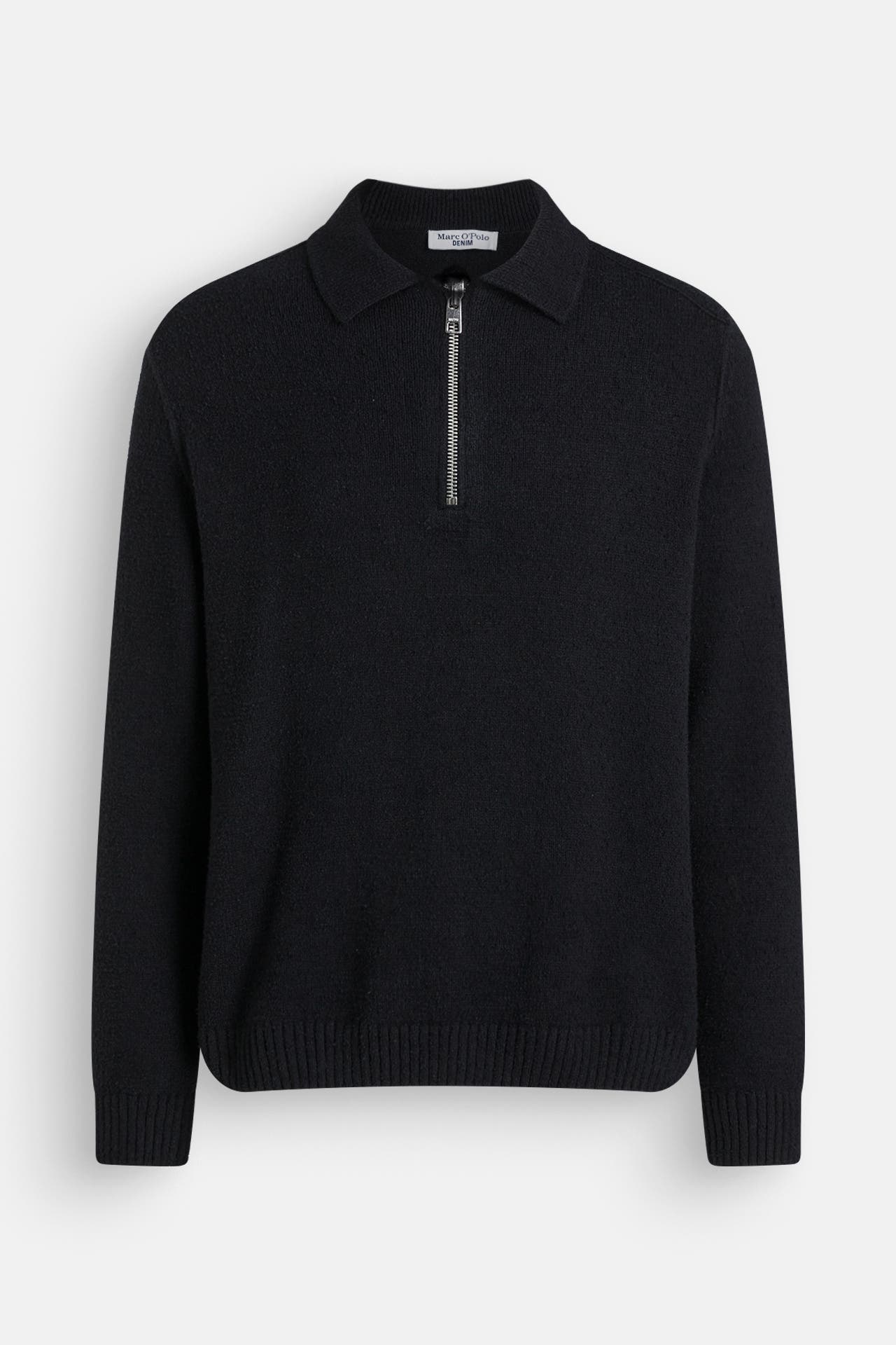 MARC O'POLO DENIM Strick-Troyer schwarz, Bild 1