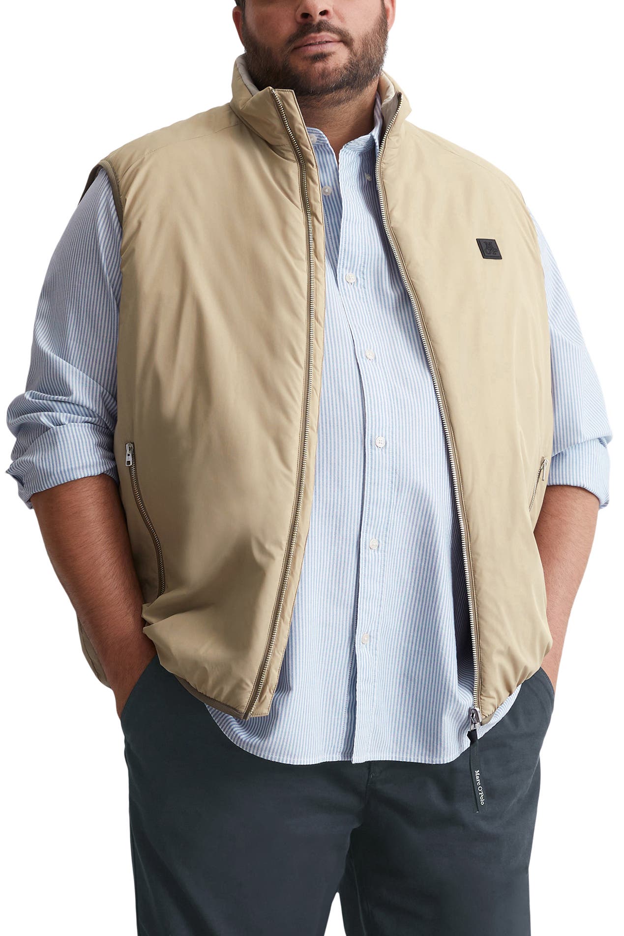 MARC O'POLO Wendeweste beige, Bild 1
