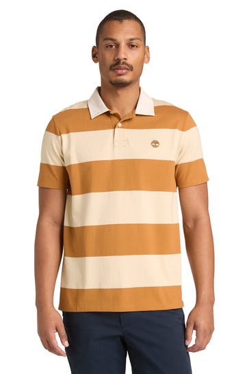 TIMBERLAND Polo-Shirt gestreift