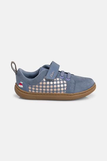 CLARKS Sneaker 'Flash Edge' azurblau