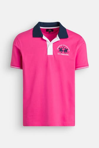 LA MARTINA Polo-Shirt pink
