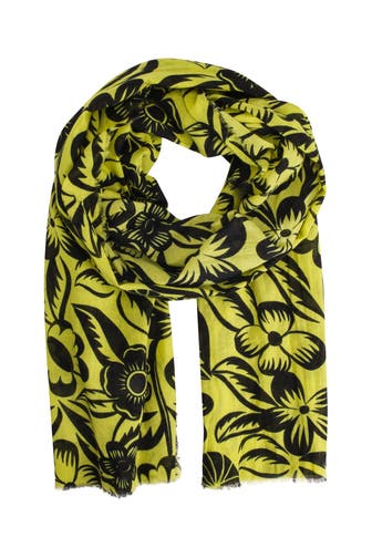 DESIGUAL Tuch gemustert gelb