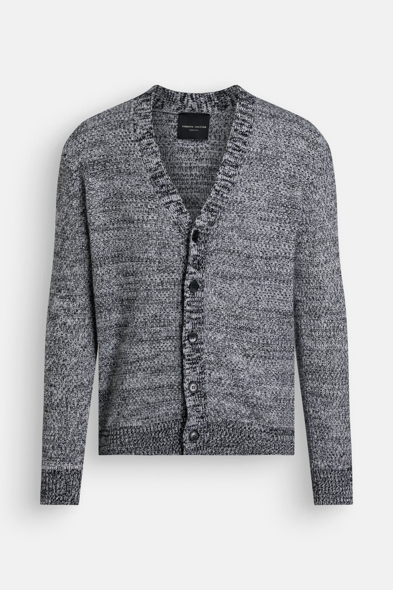 ROBERTO COLLINA Wolljacke gemustert, Bild 1