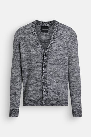 ROBERTO COLLINA Wolljacke gemustert