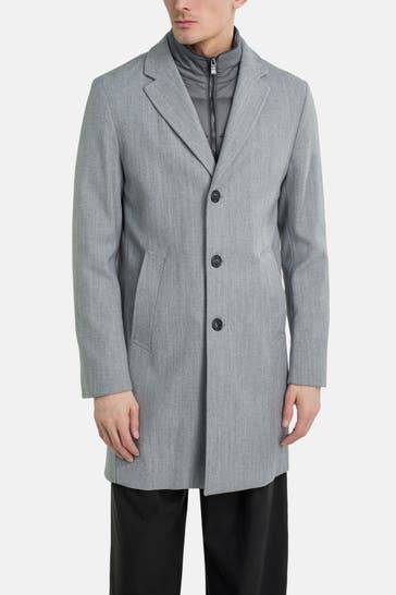 BOSS Mantel 'Hyde' grau