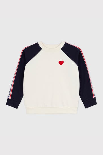 PETIT BATEAU Sweatshirt mehrfarbig