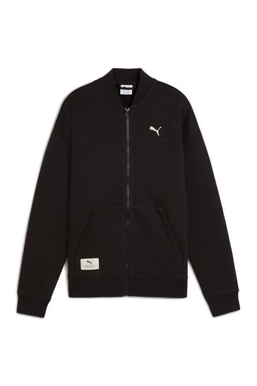 PUMA Sweatjacke schwarz