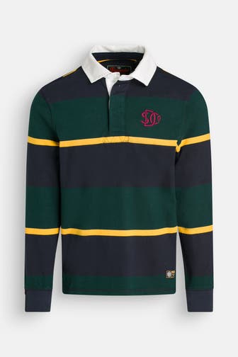 SUPERDRY Langarm-Polo mehrfarbig