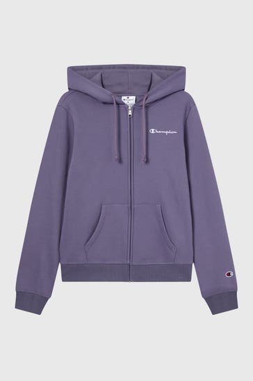 CHAMPION Sweatjacke lila