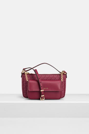 MICHAEL MICHAEL KORS Umhängetasche 'Bryant' beere