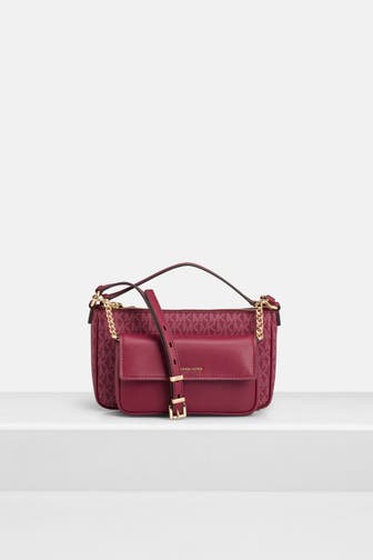 MICHAEL MICHAEL KORS Umhängetasche 'Bryant' beere