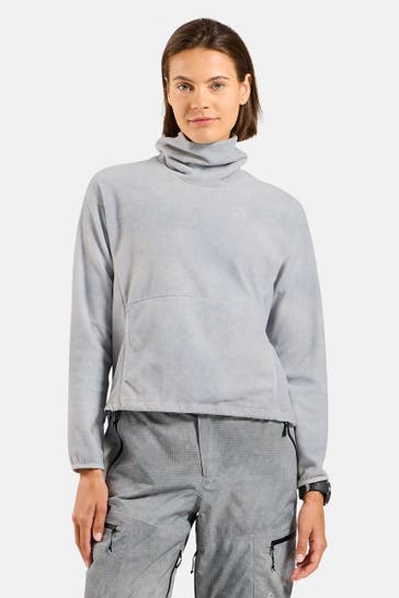 ODLO Fleece-Midlayer grau