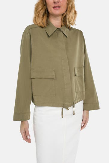 SCOTCH & SODA Casual-Bluse oliv