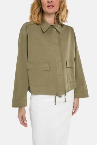 SCOTCH & SODA Casual-Bluse oliv