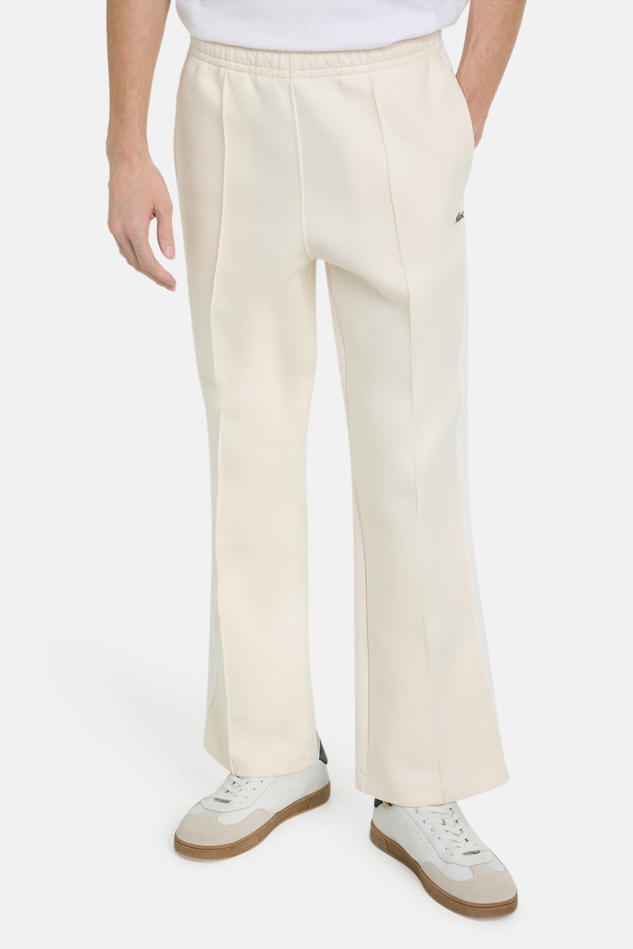 LACOSTE Sweatpants creme loose fit, Bild 1