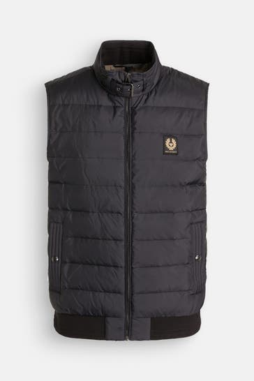 BELSTAFF Daunen-Steppweste 'Circuit' schwarz