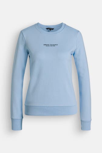 ARMANI EXCHANGE Sweatshirt taubenblau