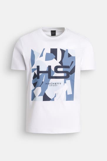 HACKETT T-Shirt weiß