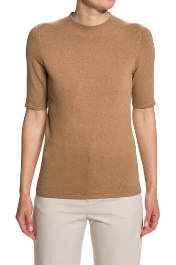 COMMA, Strickshirt hellbraun