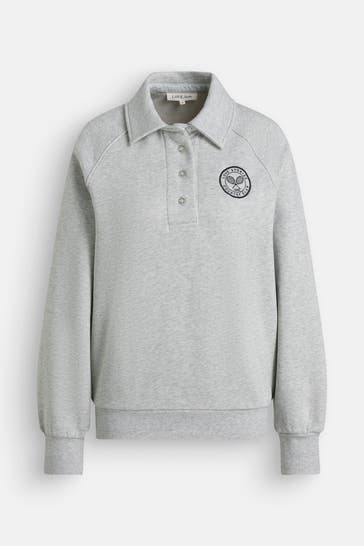 LOVE STORIES Sweatshirt 'Russell' grau