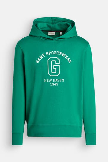 GANT Hoodie grün